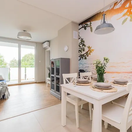 Flatbook - Baltic Sun -b-i- Z Basenem I Parkingiem Appartement Sztutowo