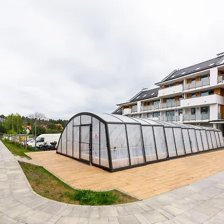 Lejlighed Flatbook - Baltic Sun -b-i- Z Basenem I Parkingiem Sztutowo