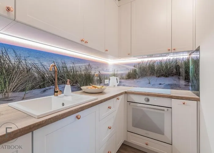 Flatbook - Baltic Sun -b-i- Z Basenem I Parkingiem Apartamento Sztutowo