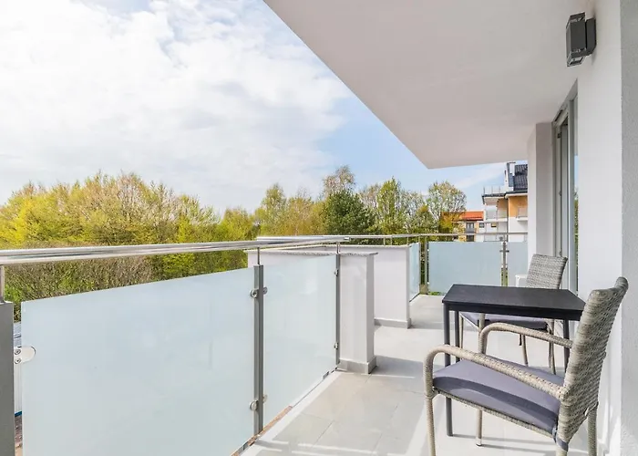 Flatbook - Baltic Sun -b-i- Z Basenem I Parkingiem Apartamento Sztutowo