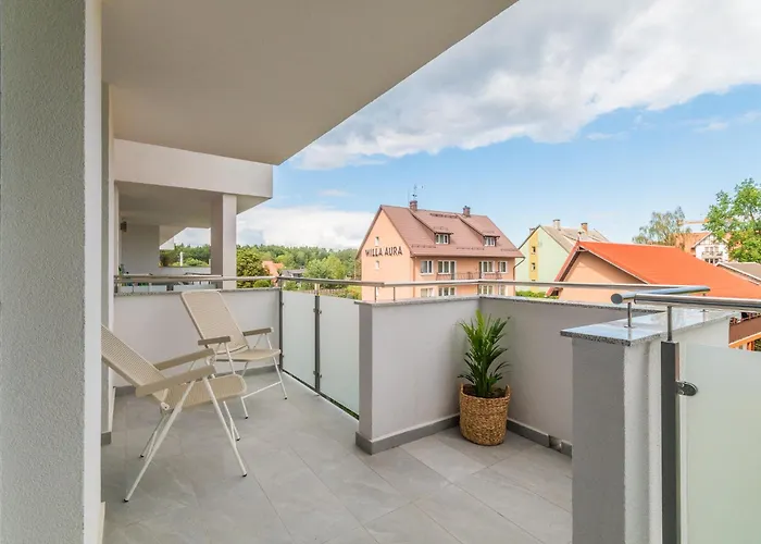 Flatbook - Baltic Sun -b-i- Z Basenem I Parkingiem Apartamento *