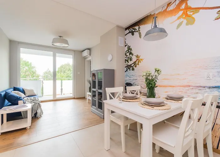 Flatbook - Baltic Sun -b-i- Z Basenem I Parkingiem Apartamento Sztutowo